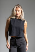 Street crop top washed